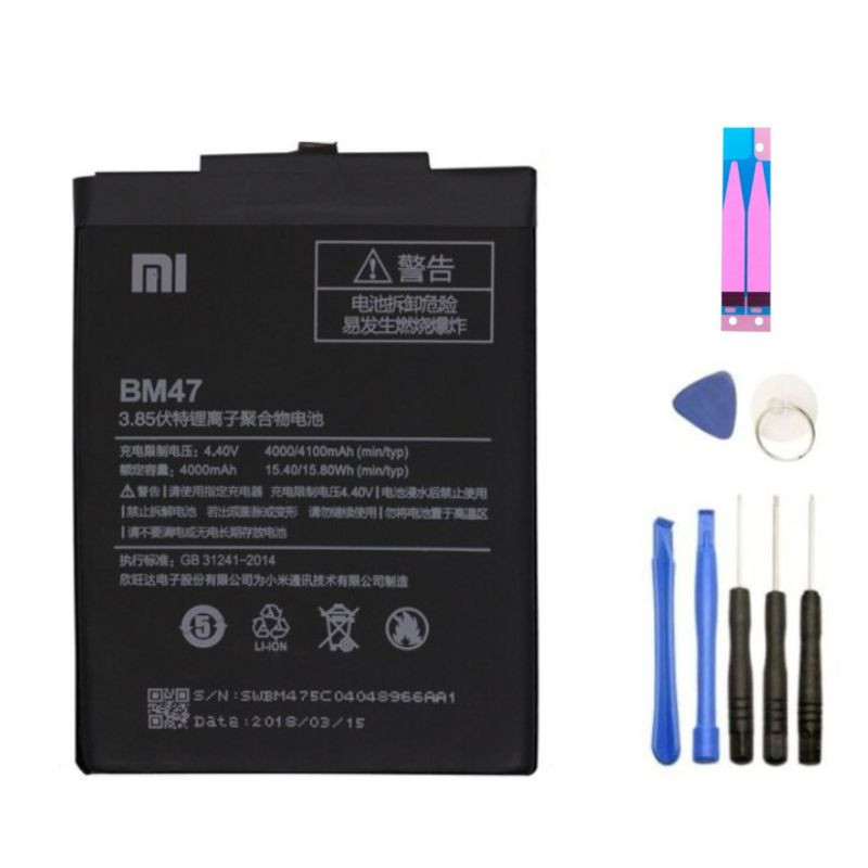 Xiaomi Redmi 3 / 3S / 3 Pro / 4X Akku - Reparaturset